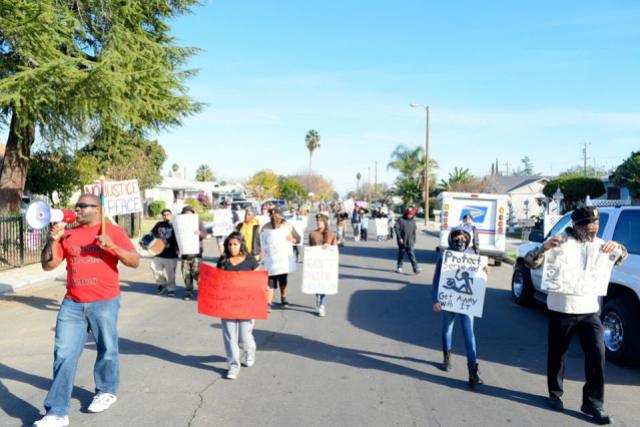 March Through Pindale in Fresno 
